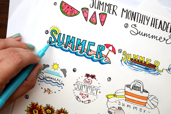 Image for event: Bullet Journal - Summer Edition