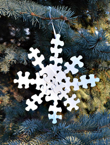 Image for event: Puzzle Pieces Snowflake